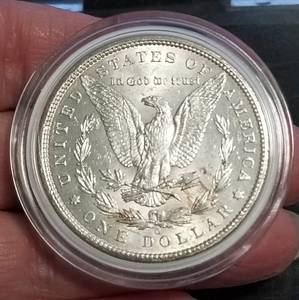 1900-O MORGAN SILVER DOLLAR UNC (MS61) IN AIRTITE