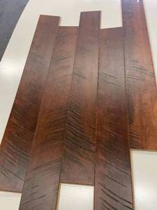 382 SF of Water Resistant Laminate Flooring 6x47 Cherry - R