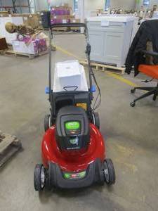 lot 642 image: Toro 21 in. Recycler SmartStow 60-Volt Lithium-Ion Brushless Cordless Battery Walk Behind Mower RWD 5.0 Ah w Battery&Charger (NICE CONDITION)