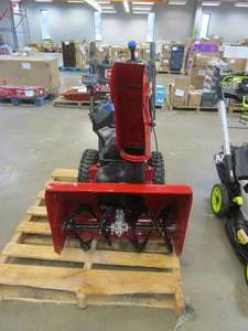 lot 651 image: Toro 60-Volt Power Max E 26 in. 2-Stage Cordless Electric Snow Blower Triggerless Steering (TOOL ONLY, RUNS, BLADE HITS SHELL, BEND AXLE)