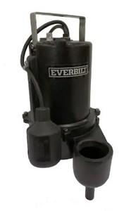 lot 720 image: Everbilt 34 HP Sewage Ejector Pump, ESE60W-HD - SOLD AS IS