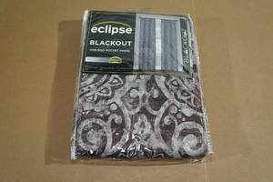 lot 79 image: NEW Eclipse Blackout Curtain Panels