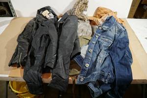 lot 159 image: Assorted Jackets - Denim, Faux Leather - Womens ML