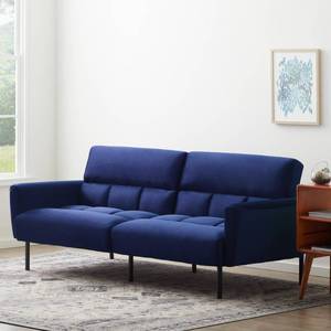 lot 55 image: Lucid Comfort Collection Futon Sofa Bed