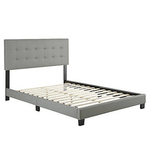 lot 58 image: Roma Padded Platform Bed Frame - Full