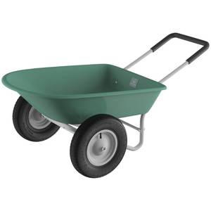 lot 145 image: Pure Garden Large Capacity Wheel Barrel - NO AXLE