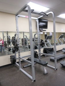 lot 451 image: LIFE FITNESS WEIGHT STATION