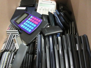 lot 359 image: OODLES OF CALCULATORS