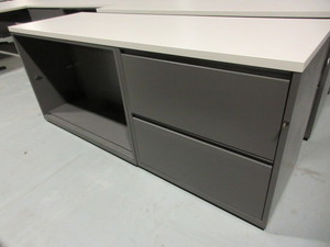 lot 372 image: HERMAN MILLER CUSTOM BOOKCASE FILE UNIT