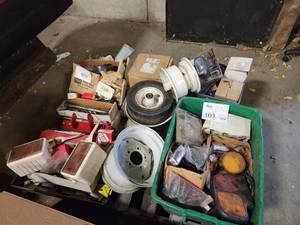 lot 103 image: Misc. TractorMower Parts