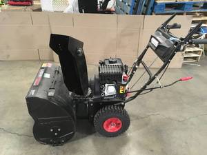 Legend Force 24 in. Two-Stage Gas Snow Blower in working condition customer returns see pictures