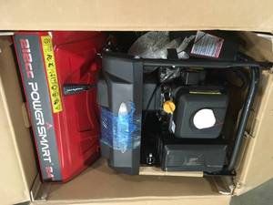 Powersmart 24 in. Two-Stage Gas Snow Blower needs some  assembling not used see pictures open box customer return