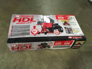 lot 3 image: MoJack HDL Mower Lift customer return see pictures