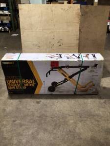 lot 30 image: Toughbuilt TB-S600 Universal QuickSet Miter Saw Stand customer return review pictures