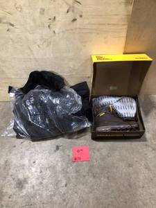 lot 32 image: Men Dewalt Boots Steel Toe, and Clothing Wear, Review all pictures
