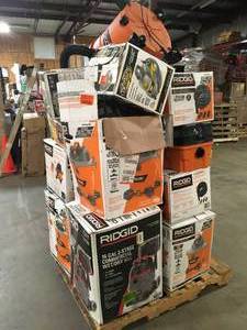 Lot of Assorted Ridgid  Shop Vacs Various Sizes and Conditions See Pictures