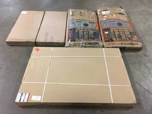 Mix lot of assorted Storage Racks and Buildings- Review all pictures - Customer Returns - Review all pictures