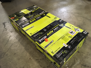 Ryobi 8 40 V Cordless Auger - Lot of 2 - Review all pictures