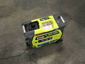 RYOBI 2,300-Watt Recoil Start Bluetooth Super Quiet Gasoline Powered Digital Inverter Generator with CO Shutdown Sensor- Customer Return - Review all pictures