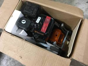 YARDMAX 2500 lb. Compaction Force Plate Compactor 6.5HP196cc - Customer return - Review all pictures