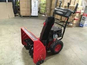PowerSmart 26 in. 2-Stage Gas Snow Blower with LED Light Electric Start- Customer return - review all pictures