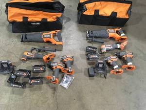 Ridgid Power Tool Set - Lot of 2 - Customer return - Review all pictures