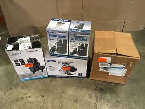 Mix Lot of Garage iTEMS, Hand-held Tools, Customer returns - review all pictures