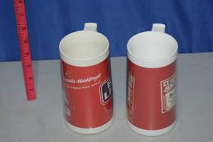 lot 46 image: Bud and Budweiser mugs