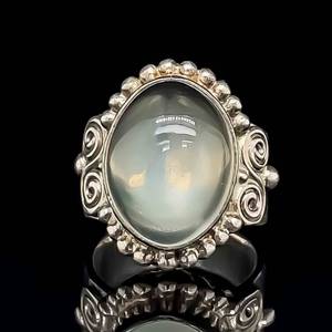 Gorgeous Moonstone Detailed Estate Ring VIDEO
