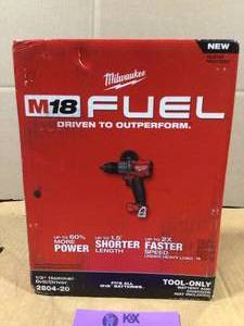 Milwaukee M18 FUEL 18V Lithium-Ion Brushless Cordless 12 in. Hammer DrillDriver (Tool-Only)