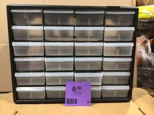 Akro-Mils 24-Compartment Small Parts Organizer Cabinet Review all pictures