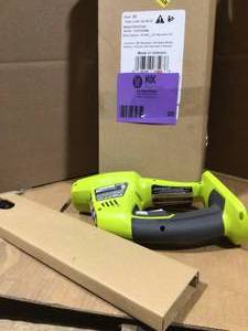 RYOBI ONE 18V Cordless Battery Shrubber Trimmer Open Box Review all pictures