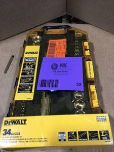 DEWALT 14 in. and 38 in. Drive Socket Set (34-Piece) Review all pictures