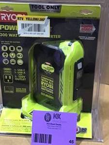 RYOBI 40V 300-Watt Power Source (Tool Only) Open Box Review all pictures