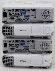 (4) Epson PowerLite 98 HDMI Projectors
