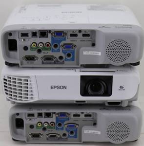 (3) Epson PowerLite 108 HDMI Projectors