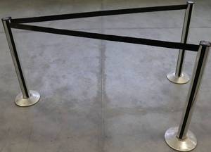 Retractable Crowd Control Barriers