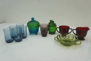 ruby sugar cream set