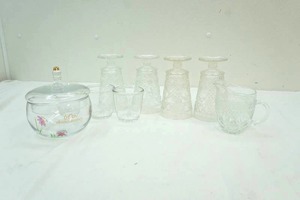 stemmed glasses