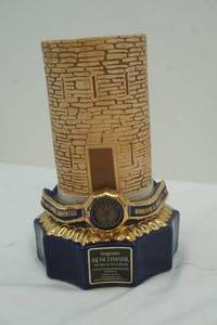 seagrams bench mark Jim beam decanter