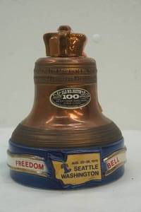 old Mr. Boston freedom bell decanter