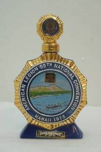 American legion Jim beam decanter