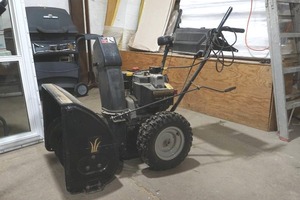 yard machine gold series snow blower