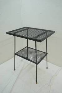 metal patio table