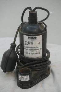 diamond sump pump