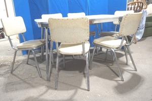 dining table and chairs