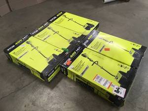 lot 10 image: RYOBI 40V HP Brushless 12 in. Cordless Electric Snow Shovel  Lot of 4 Review all pictures