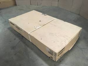 lot 5 image: Husky 62 in. Adjustable Height Workbench Table with 2-Drawers in Black