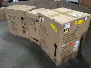 lot 19 image: Lot of assorted Cabinets various models and conditions review pictures customer returns