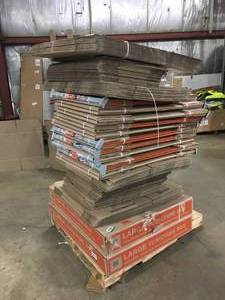 lot 26 image: Mix Lot of Home Depot Storage Boxes, Various Sizes Review all pictures
